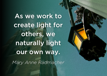 SAB quote from Mary Ann Radmacher